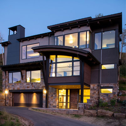 Modern home from 2022 Dwell contest submission featuring Andersen Windows.