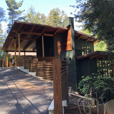 Modern home from 2022 Dwell contest submission featuring Andersen Windows.