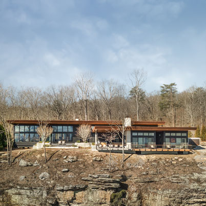 Modern home from 2022 Dwell contest submission featuring Andersen Windows.