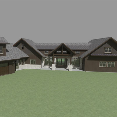 Modern home from 2022 Dwell contest submission featuring Andersen Windows.