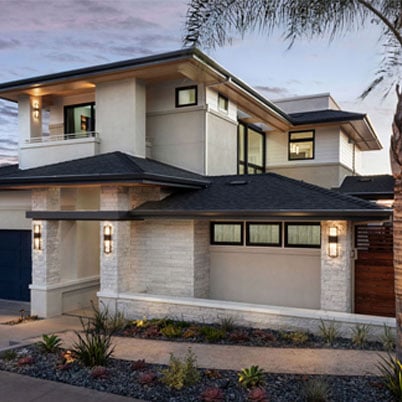 Modern home from 2022 Dwell contest submission featuring Andersen Windows.