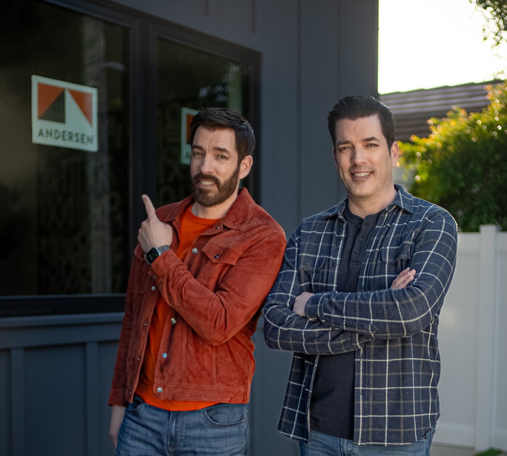 Drew & Jonathan Scott promoting Andersen Windows