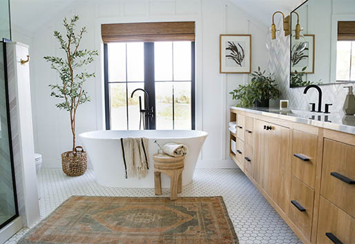 Industrial Colonial Element Farmhouse