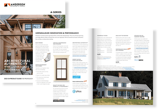 Spread of Andersen Product Guides