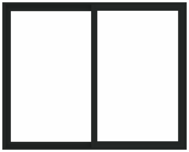 exterior andersen window with black trim