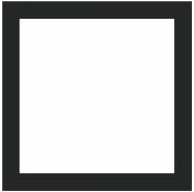 exterior image of black framed andersen window