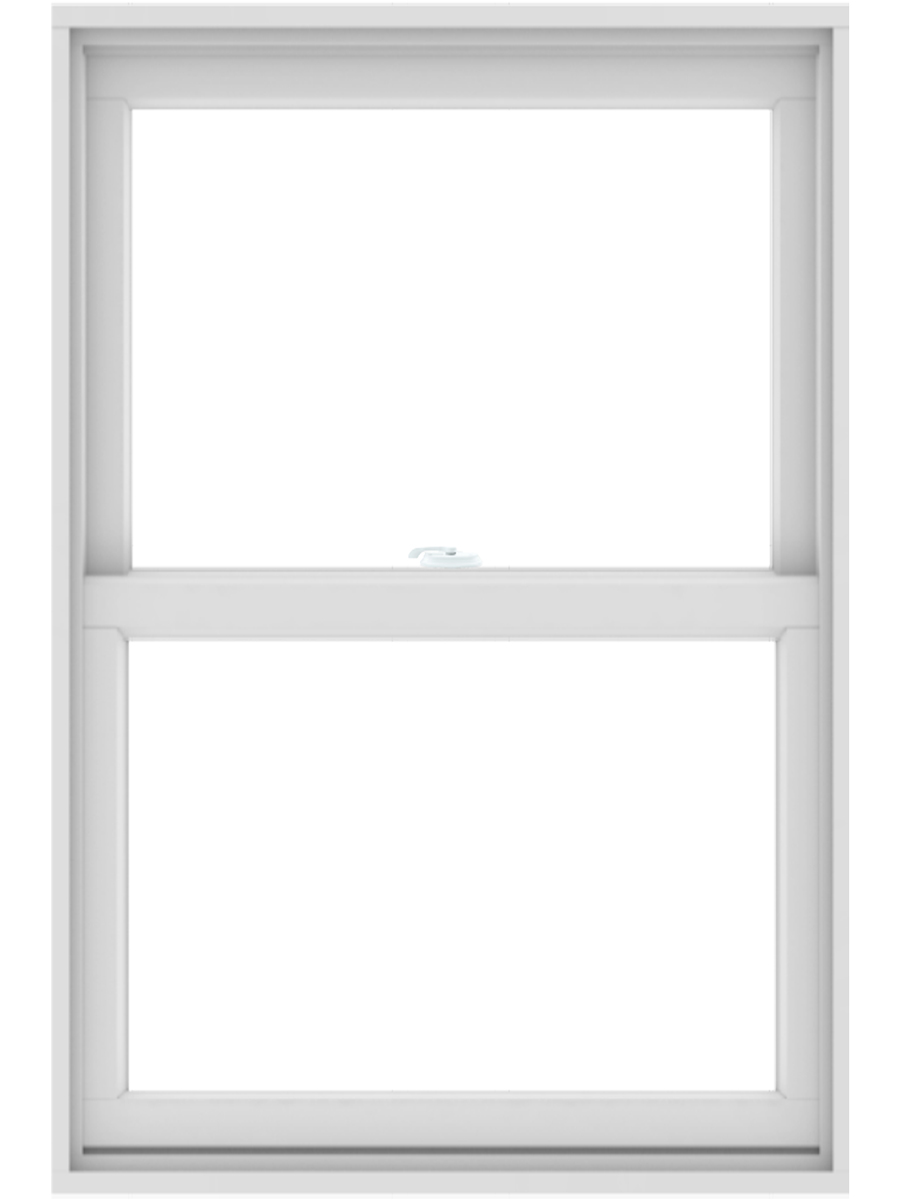 andersen interior white double hung window