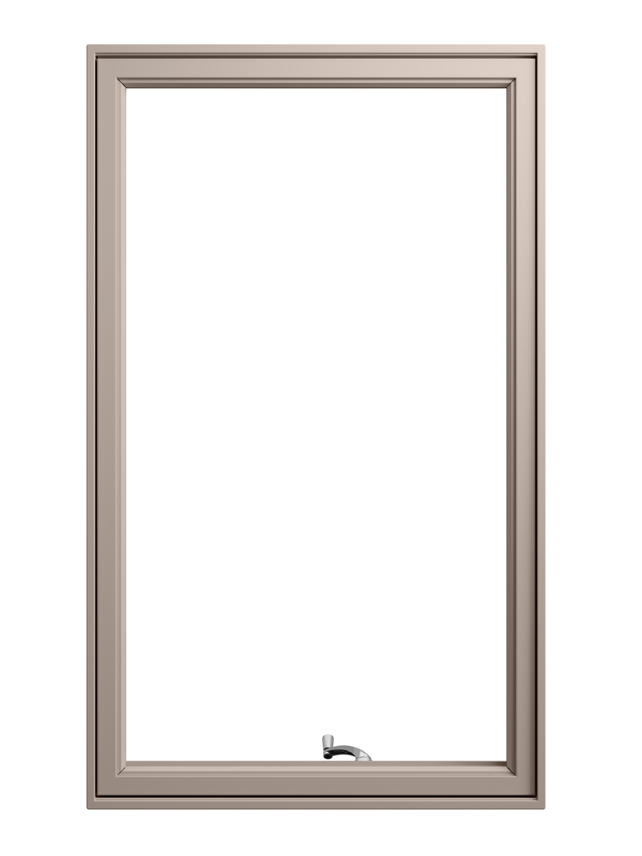 andersen casement window in sandstone color