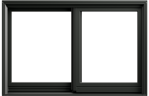 andersen exterior black gliding window