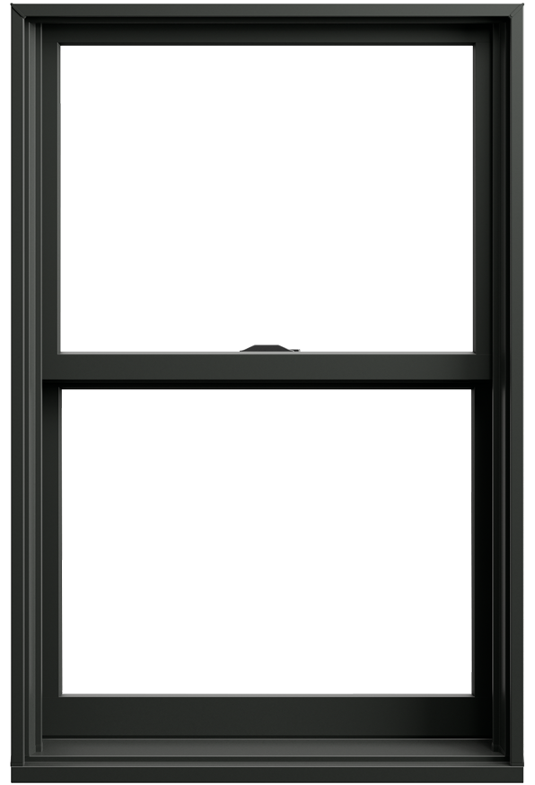 andersen exterior black woodwright double hung window