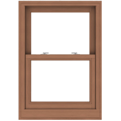 E-Series Double-hung window white exterior product shot