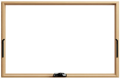 400 Series Awning window interior wood product shot