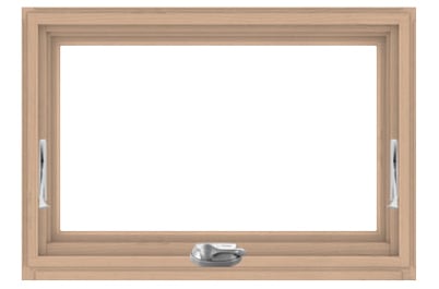 A-Series Awning window interior wood product shot