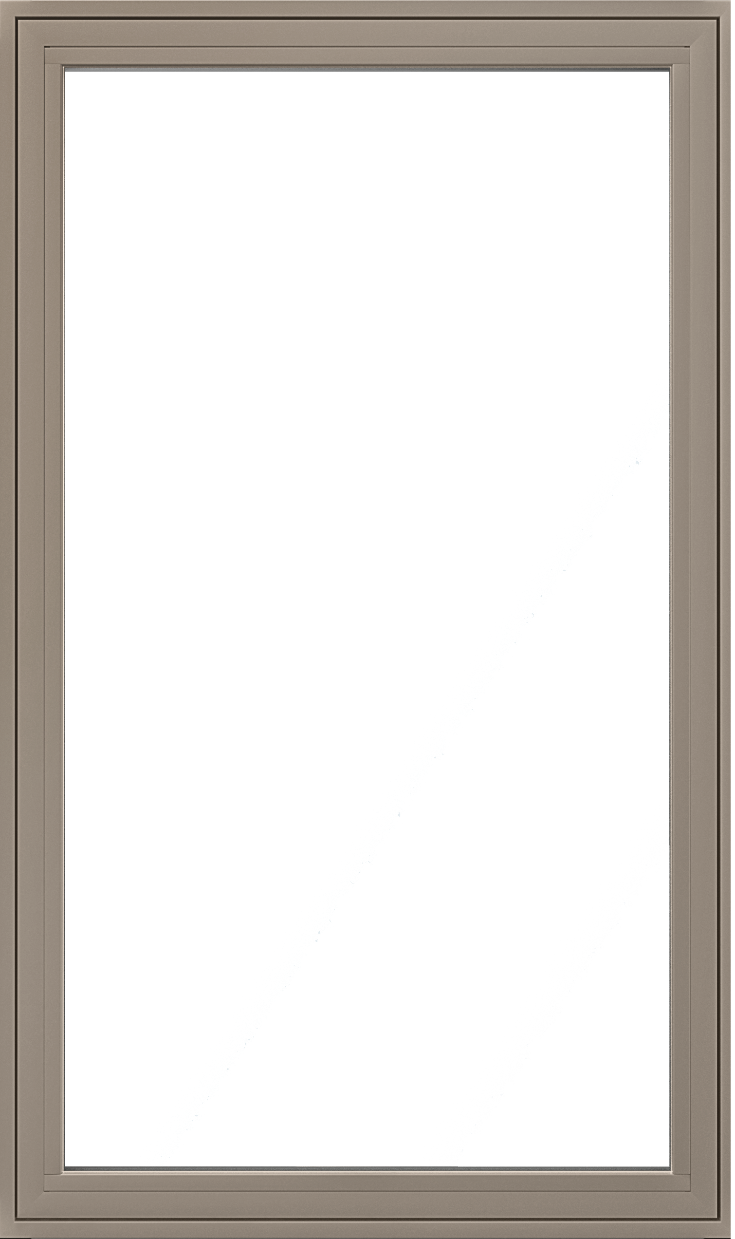 100 Series Casement window exterior sandtone