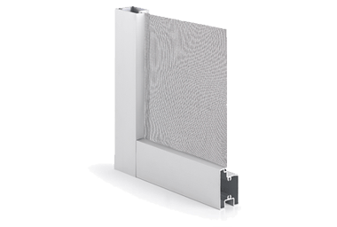 aluminum frame retractable screen oversized doors