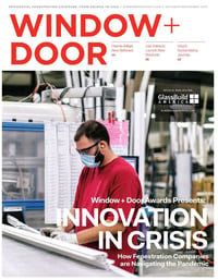 Window and Door Magazine Innovation in Crisis Cover