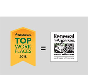 Star Tribune Names Renewal by Andersen a 2018 Top Workplace