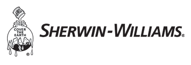 sherwin williams logo in black