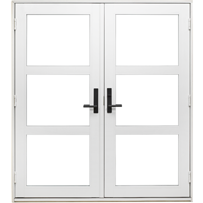 A Series Hinged Patio Door Andersen, French Patio Doors With Blinds And Grids