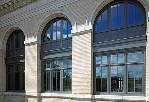 Dark and Urbane Bronze Exterior Windows