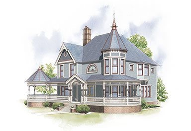 Queen Anne Home Style