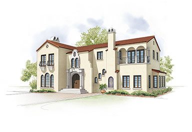 Spanish Colonial Revival Home Style