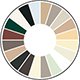 color wheel with custom colors available