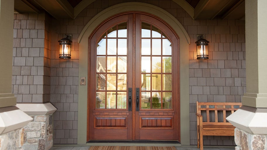 andersen craftsman style entry door
