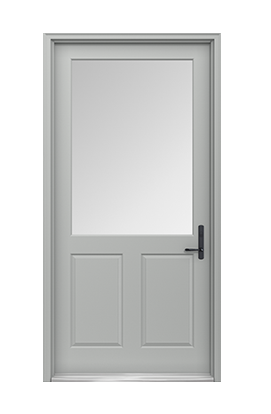 Straightline (179) Gray Entry Door