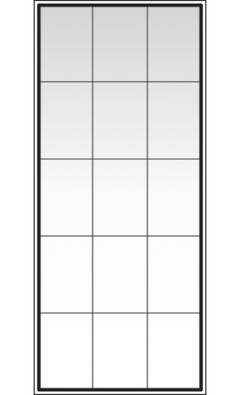 Andersen Art Glass Patterns Rectangular Grid