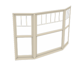 400 Series Woodwright Bay Window