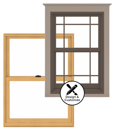 Andersen Windows Design Tool - 400 Series Woodwright Double-Hung Window