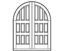 Andersen Entry Door Style 262