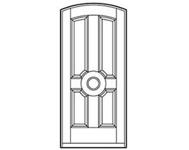 Andersen Entry Door Style 604