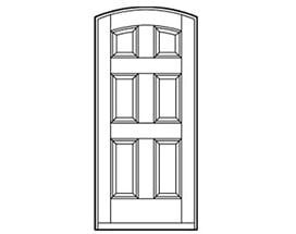 Andersen Entry Door Style 641