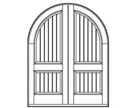 Andersen Entry Door Style 652