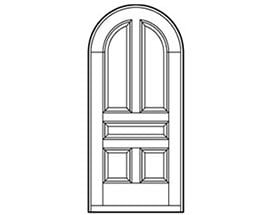 Andersen Entry Door Style 662