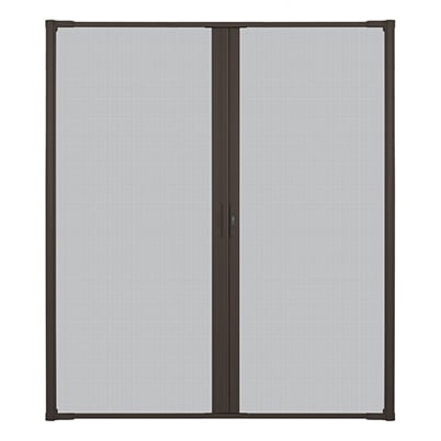 LuminAire™ Retractable Insect Screen Door
