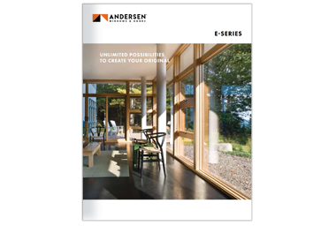 cover of Andersen e-series brochure