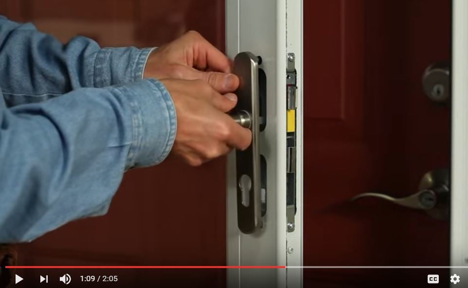 45 minute storm door installation video