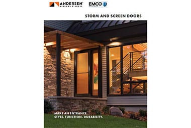 Andersen Home Depot Storm Doors Brochure