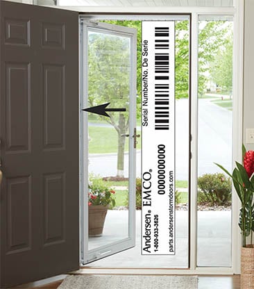 Andersen Emco Storm Door Replacement, Patio Sliding Screen Doors At Home Depot